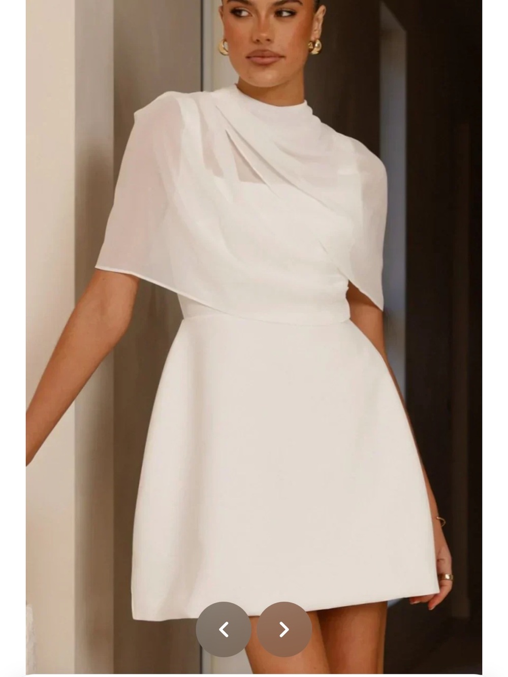 Zahni white dress